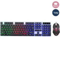 GAMEON Dominion Series GO21KM-B Wired Keyboard & Mouse 2 in 1 Combo - English/Arabic